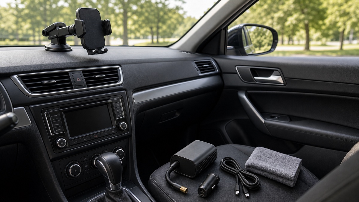 Car maintenance gear and tire tools