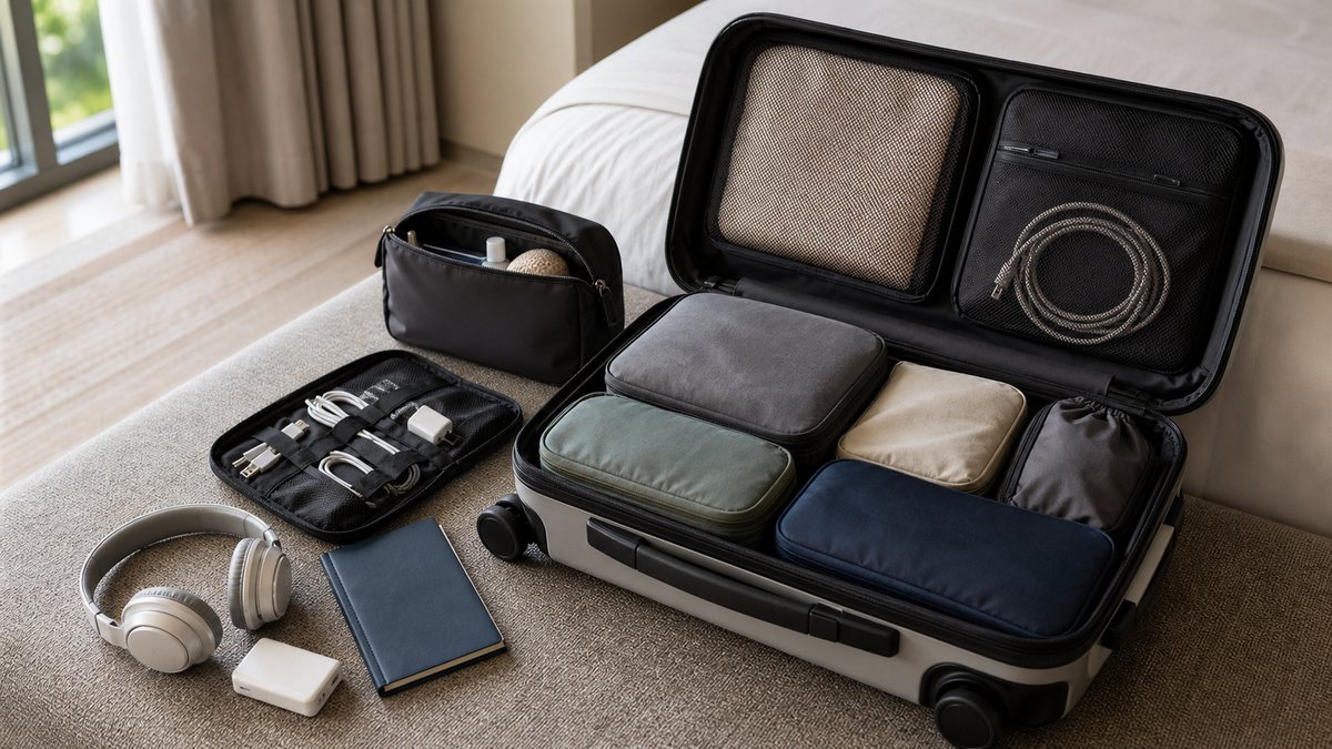 Travel and road trip organization gear