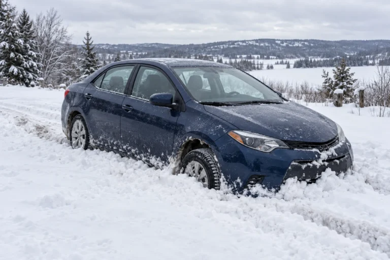 What to Do if Your Car Is Stuck in Snow