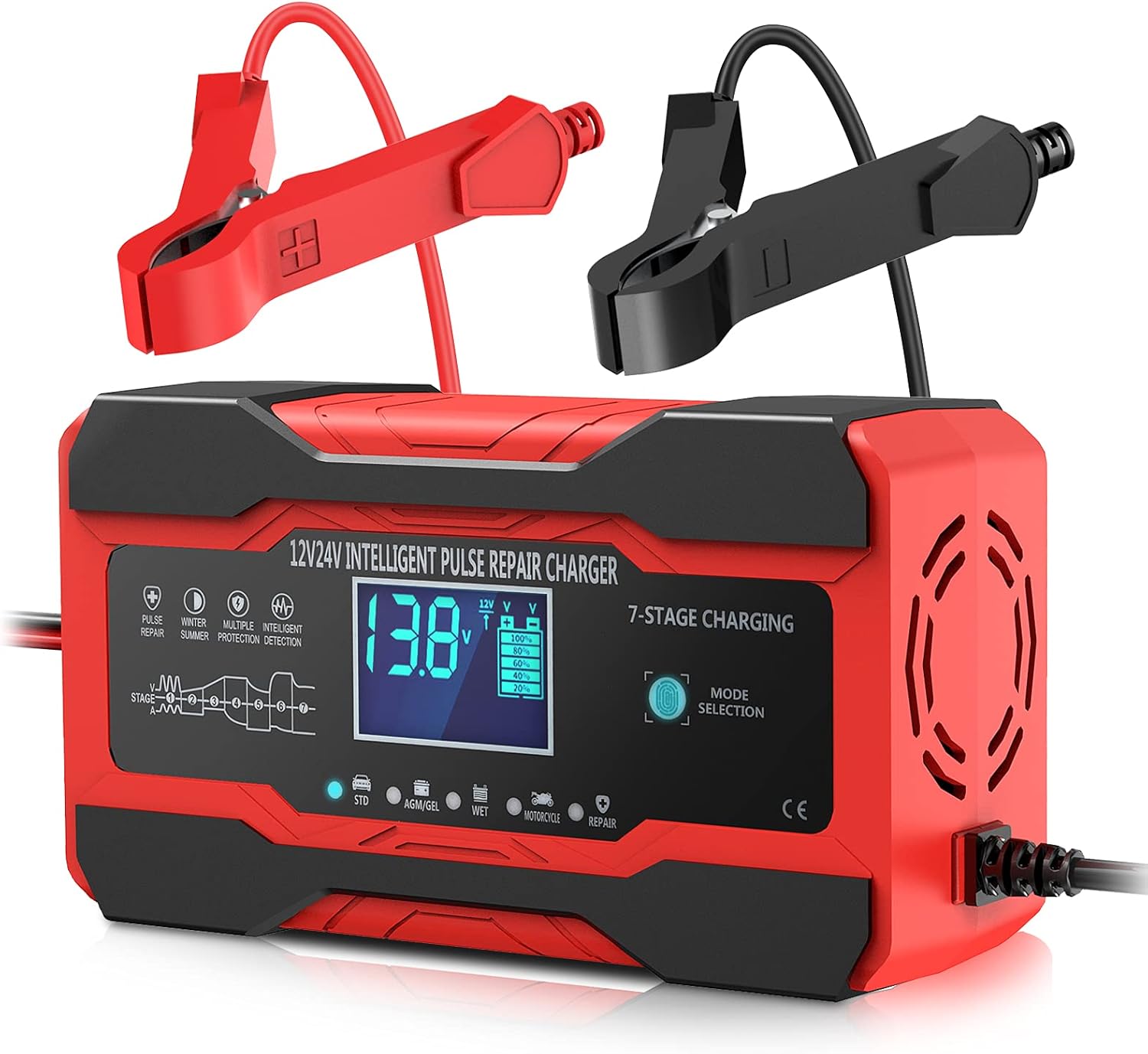 Yonhan 10 Amp Battery Charger