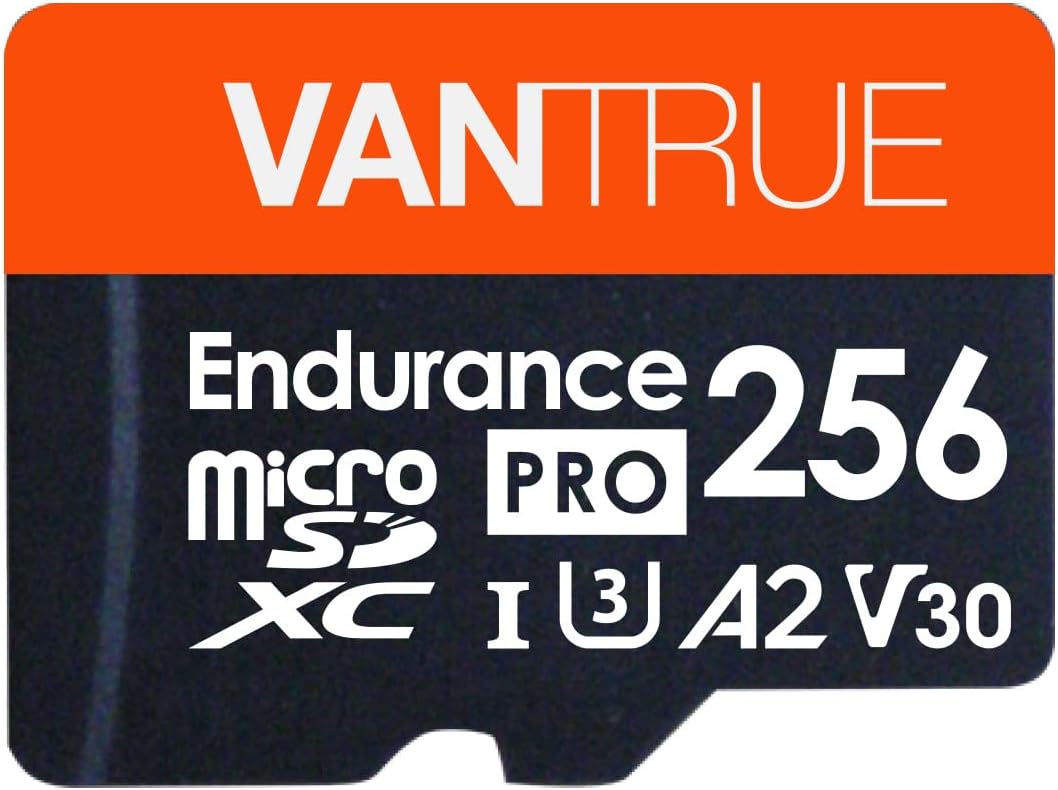Vantrue 256GB endurance microSD card