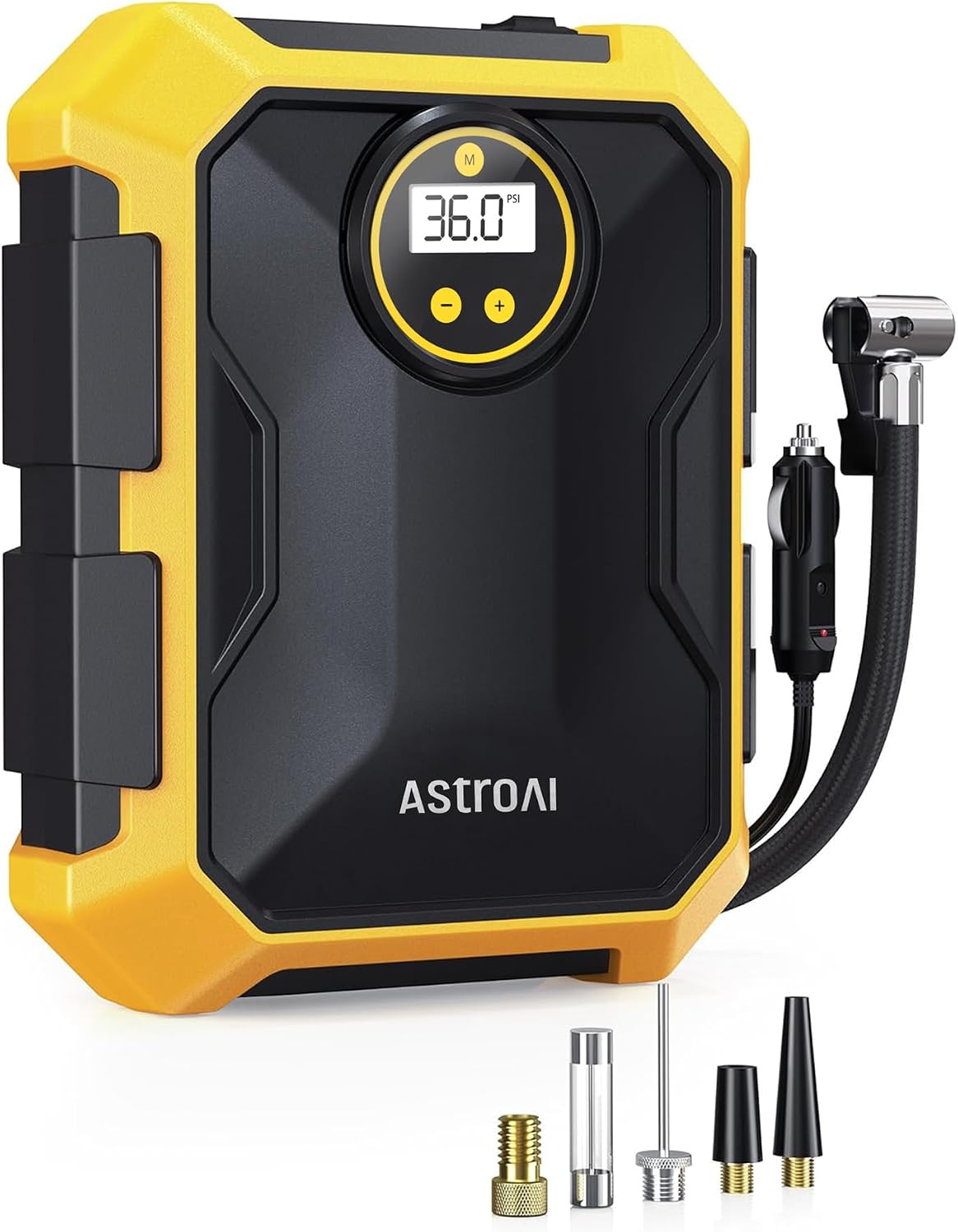 AstroAI 12V portable tire inflator