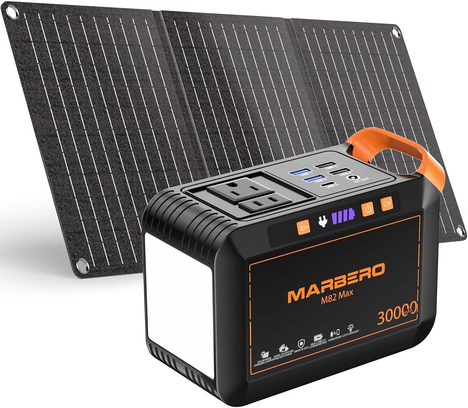 Marbero 111Wh Solar Generator Kit