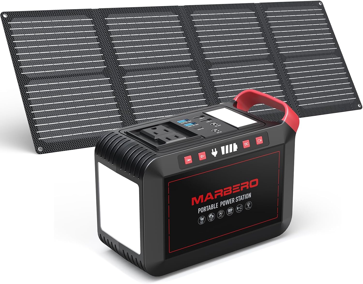 Marbero 237Wh Solar Generator Kit