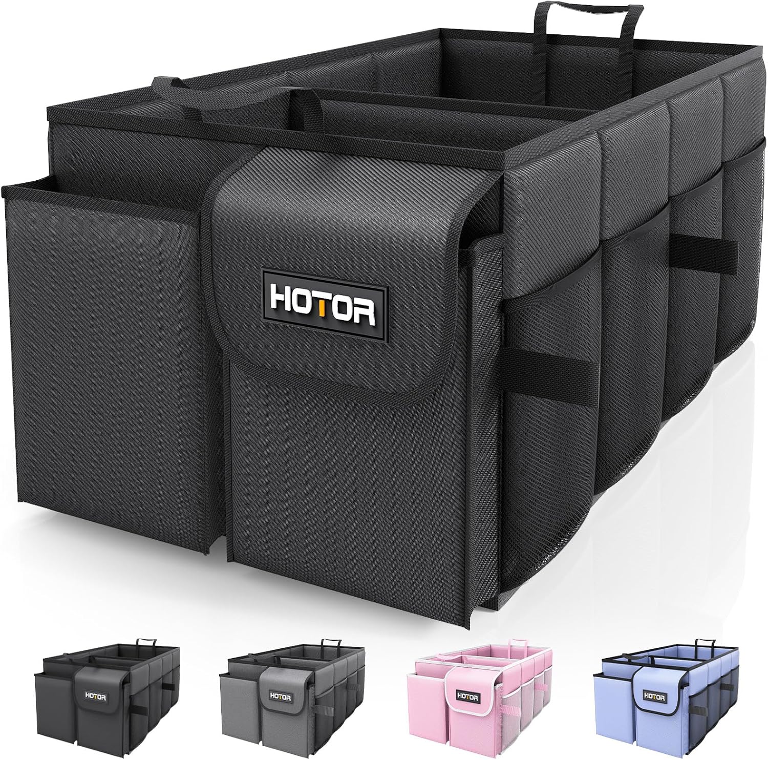 Hotor 2-Compartment Trunk Organizer