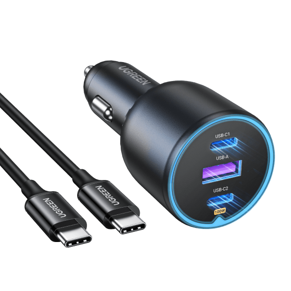 UGreen 130W USB-C car charger with 100W cable