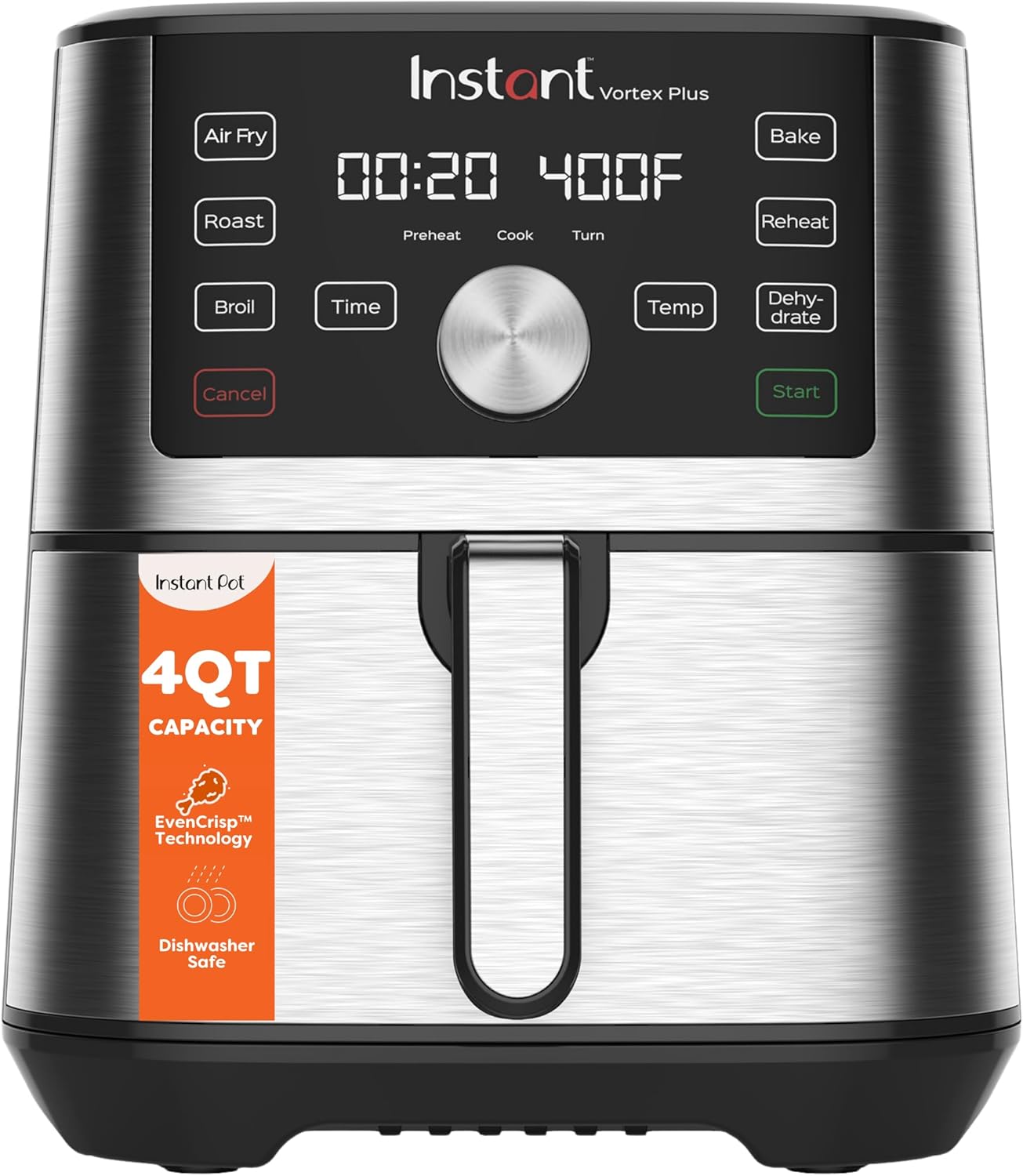 Instant Pot Vortex Plus 4-Qt Mini Air Fryer