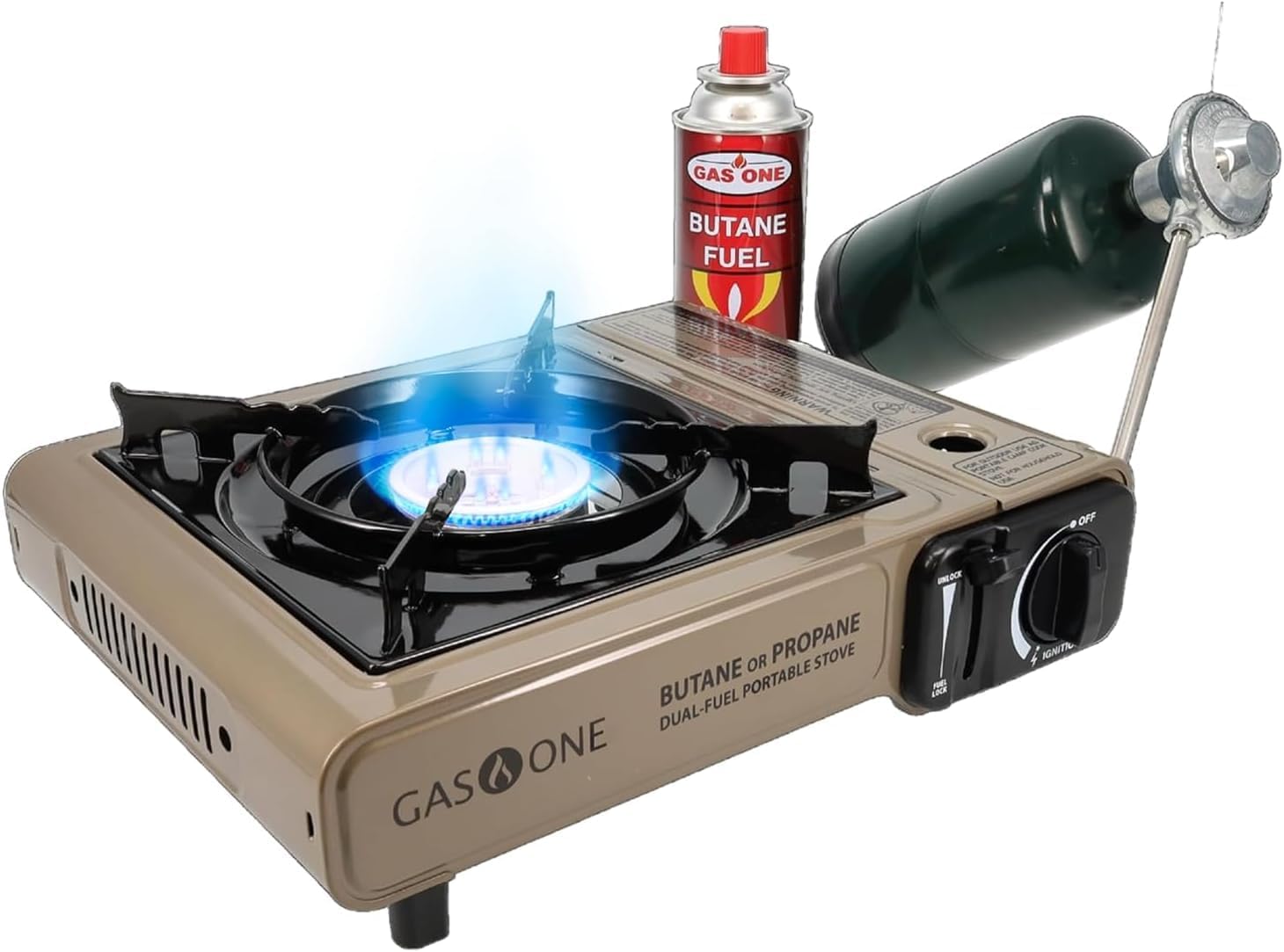 Gas One Dual Fuel Portable Camping Stove