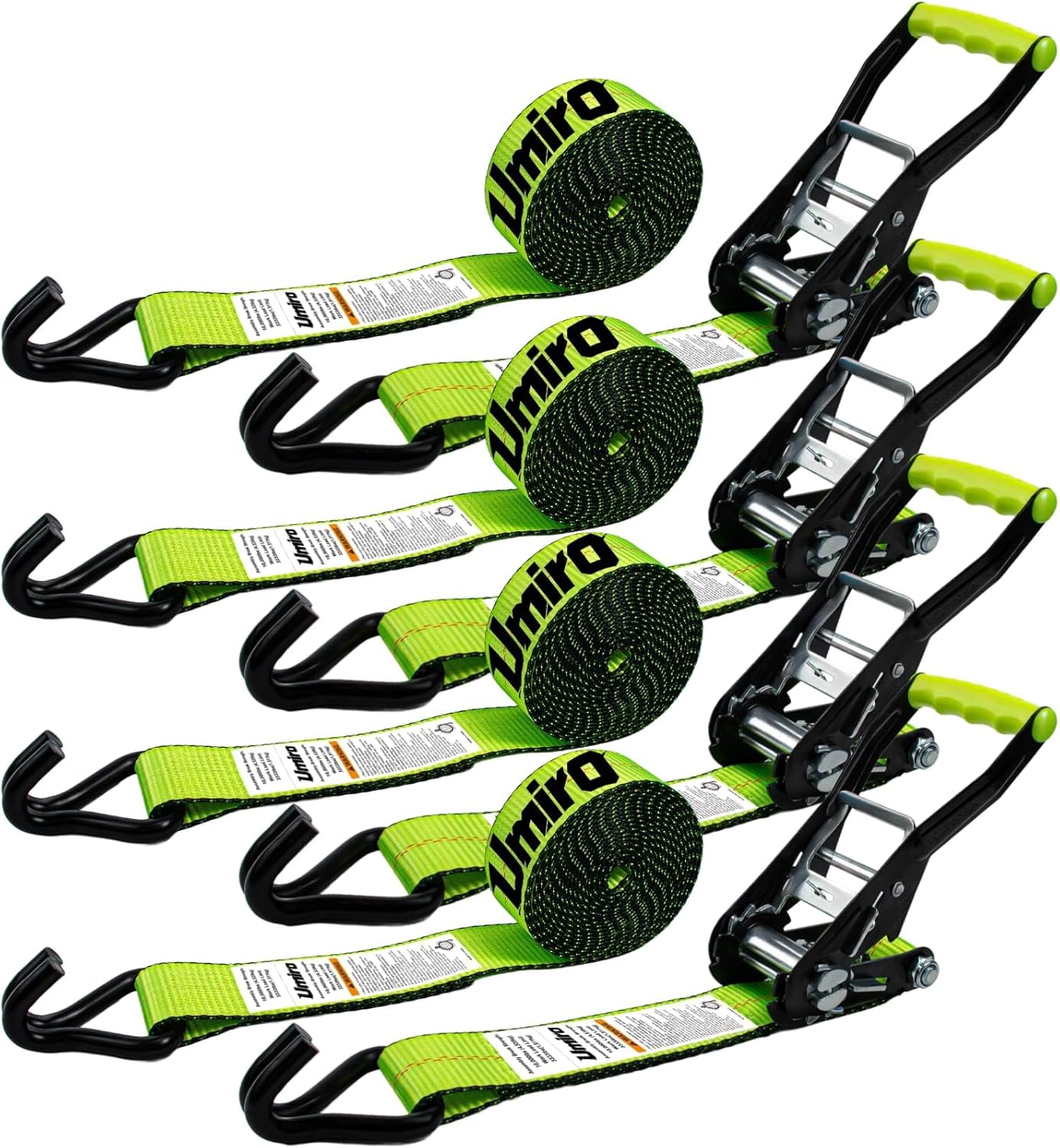 Umiro 2-Inch Heavy Duty Ratchet Straps