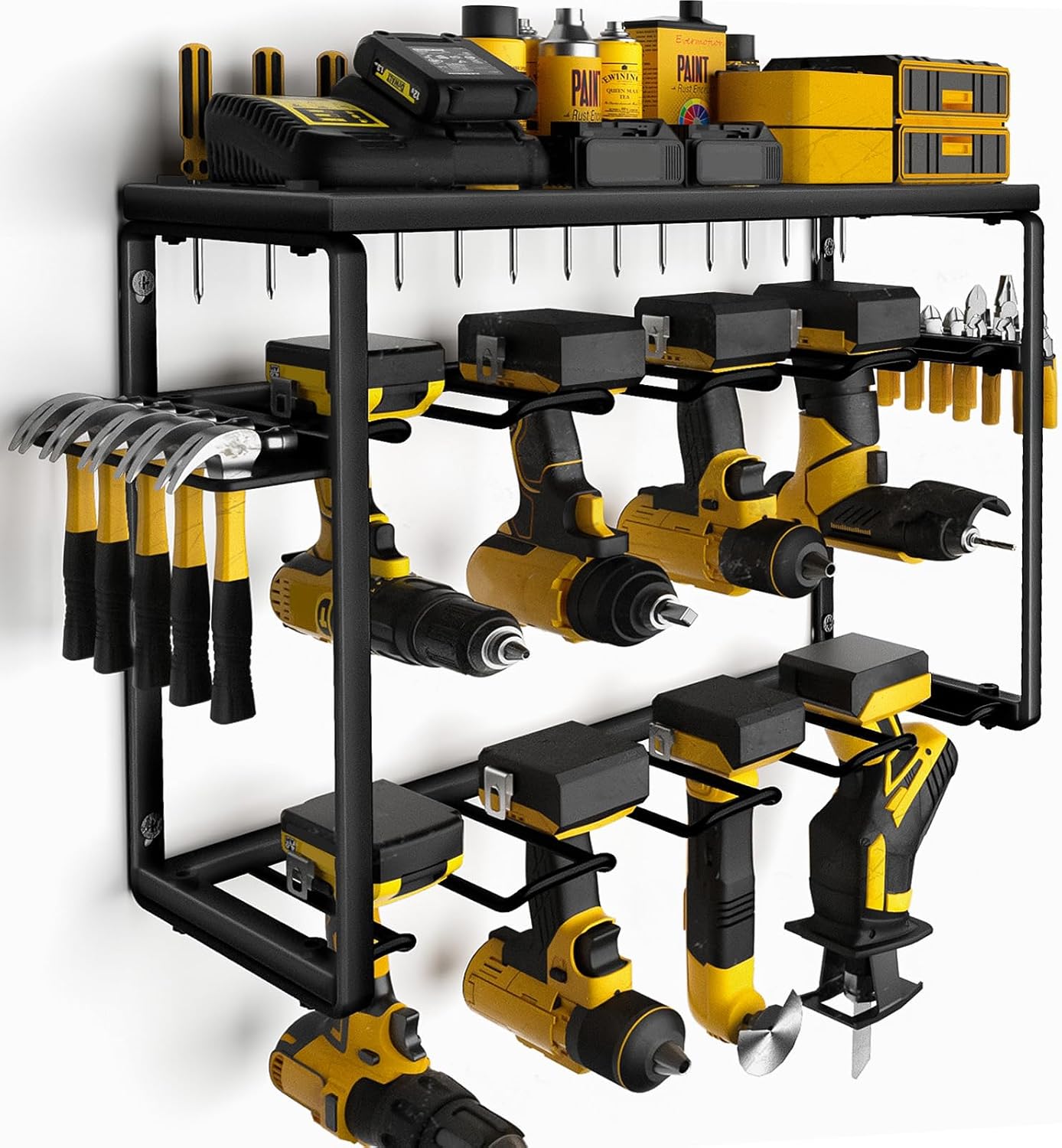 Spampur Wall-Mount Power Tool Organizer