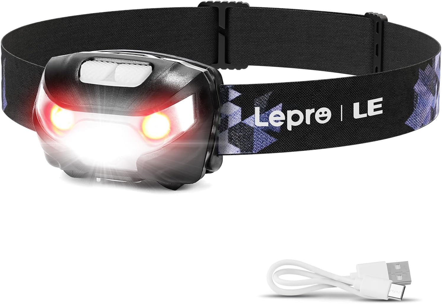 Lepro Rechargeable LED Headlamp