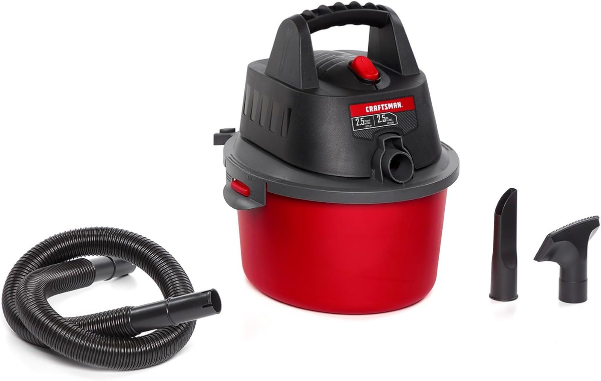 CRAFTSMAN 2.5-Gallon Wet/Dry Shop Vacuum
