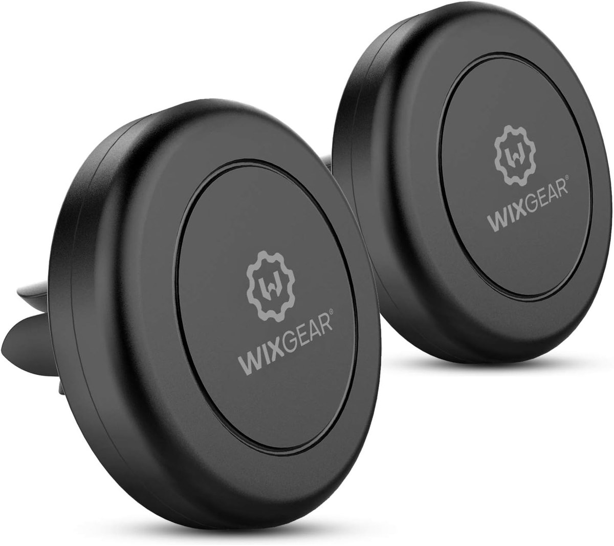 WixGear universal magnetic vent phone mount two pack