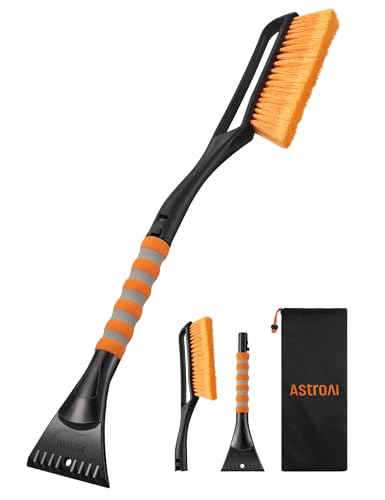 AstroAI 27-inch detachable snow brush and ice scraper
