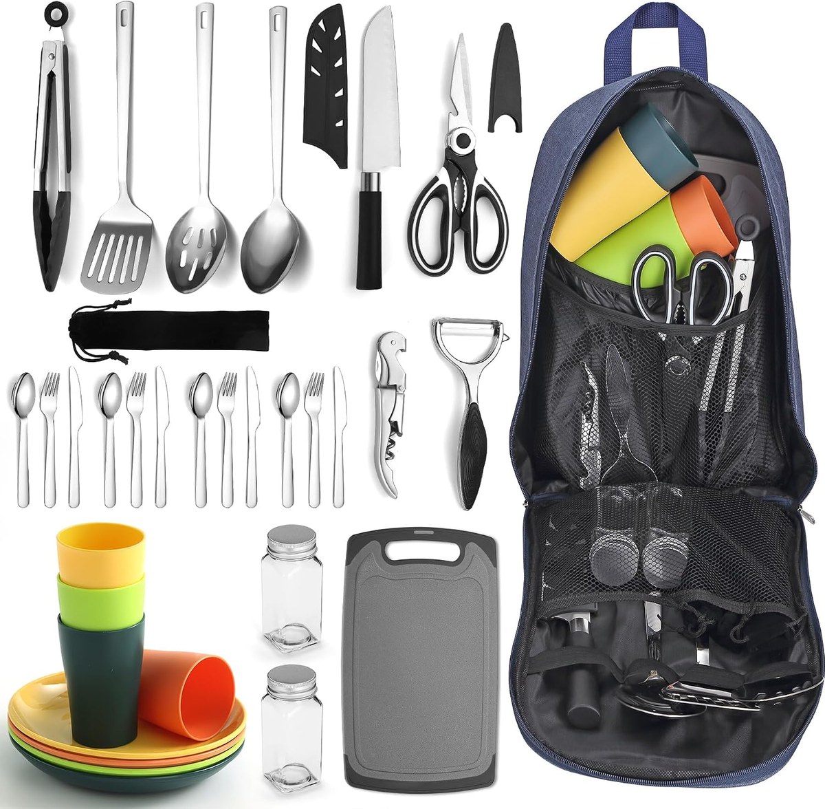 Berglander Camping Kitchen Utensil and Dining Set